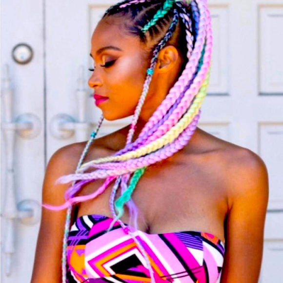 RastAfri Mood Braid 48″ Color Changing Hair - Picture 1 of 5